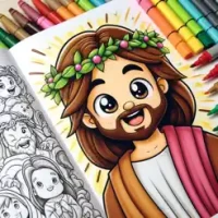 Bible Coloring Book Pages