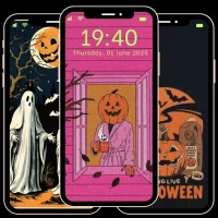 Vintage Halloween Wallpaper 4K