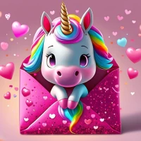 Unicorn Invitations Cards