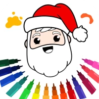 Christmas Coloring Book Games